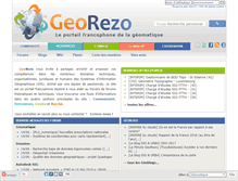 Tablet Screenshot of georezo.net